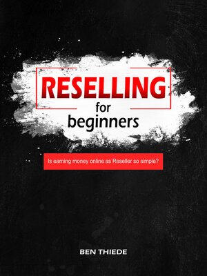 cover image of Reselling for beginners